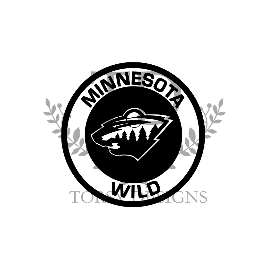 DIGITAL DOWNLOAD Minnesota Wild Logo | Etsy
