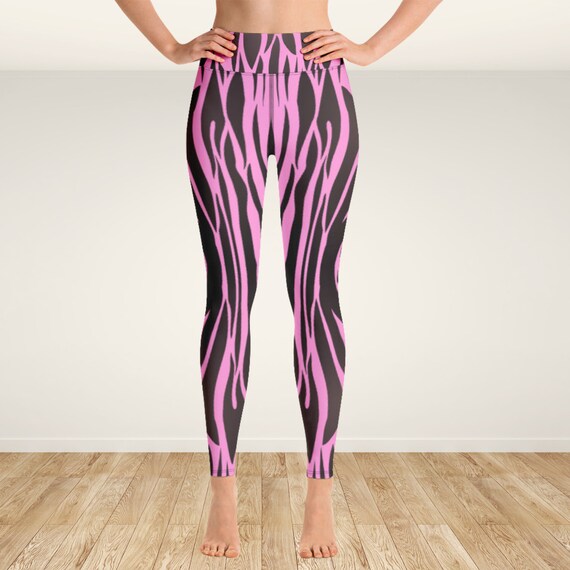 Zebra Print Workout Leggings