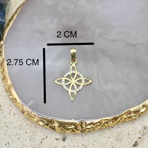 Collana WITCH MOON Con Ciondolo In Pietra Turchese Nera E Luna Placcata Oro