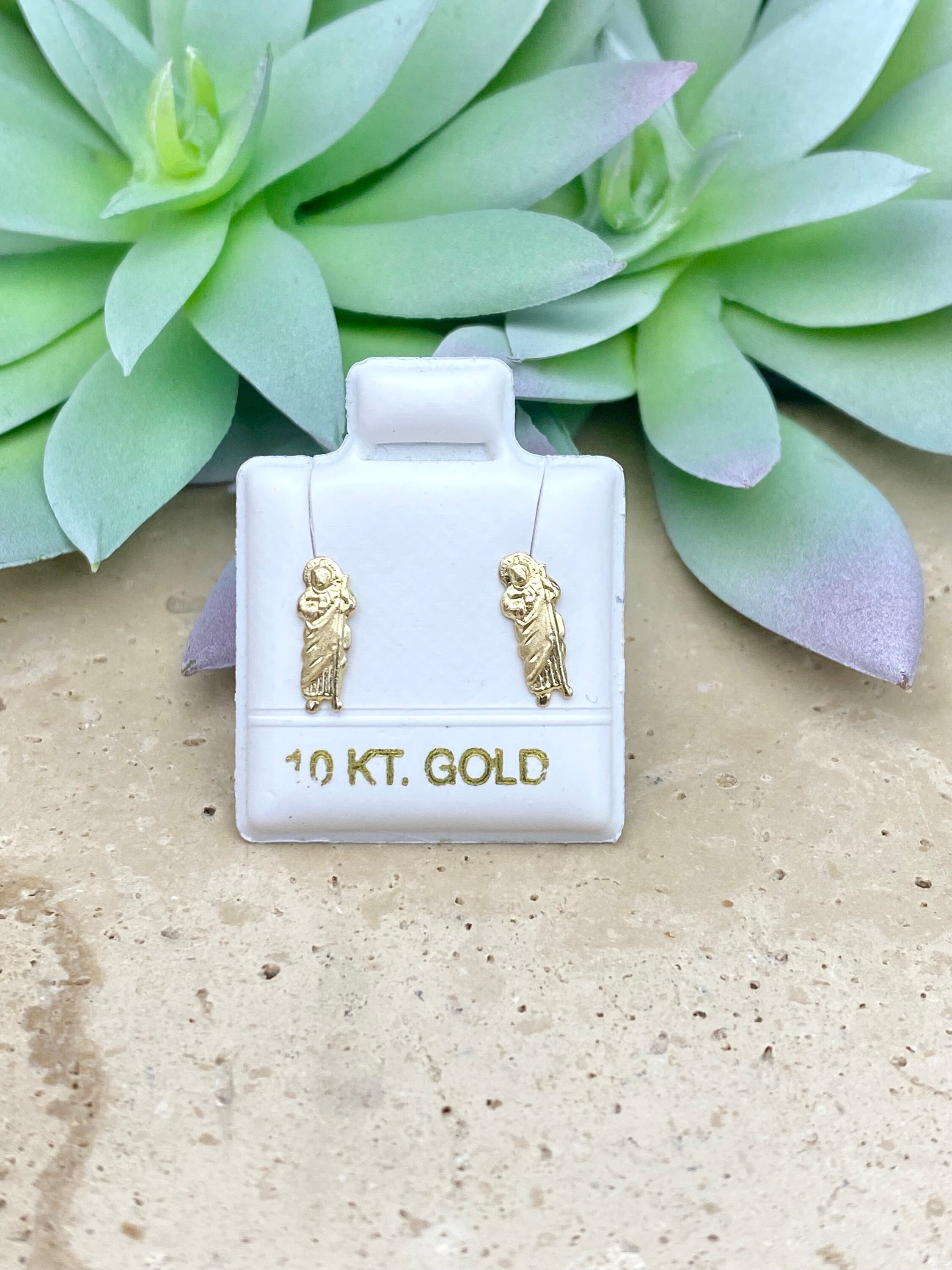 [LLOYD] 韓国ブランド☆10K Gold☆One-touch stone Earrings P00882208.jpg