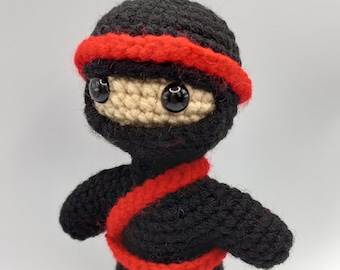 Ninja Amigurumi Crochet Pattern