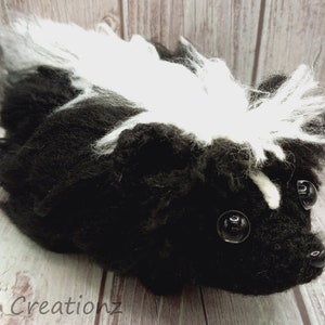 Skunk Amigurumi Crochet Pattern