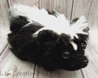 Skunk Amigurumi Crochet Pattern