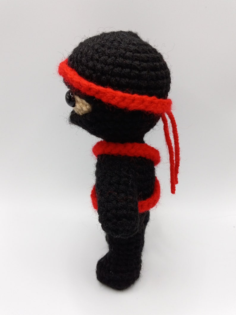 Ninja Amigurumi Crochet Pattern image 4