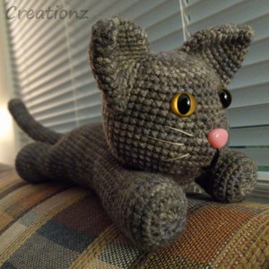 Cat Amigurumi Crochet Pattern *WEIGHTED CAT*