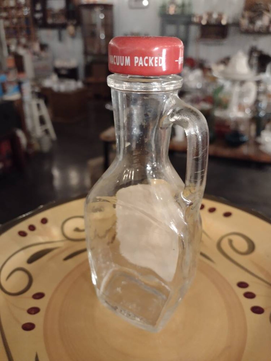 Vintage Staley Pancake syrup Bottle display great Etsy