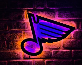 St.Louis Blues Lighted Wall Decor,Home Wall Art,NHL league team logo