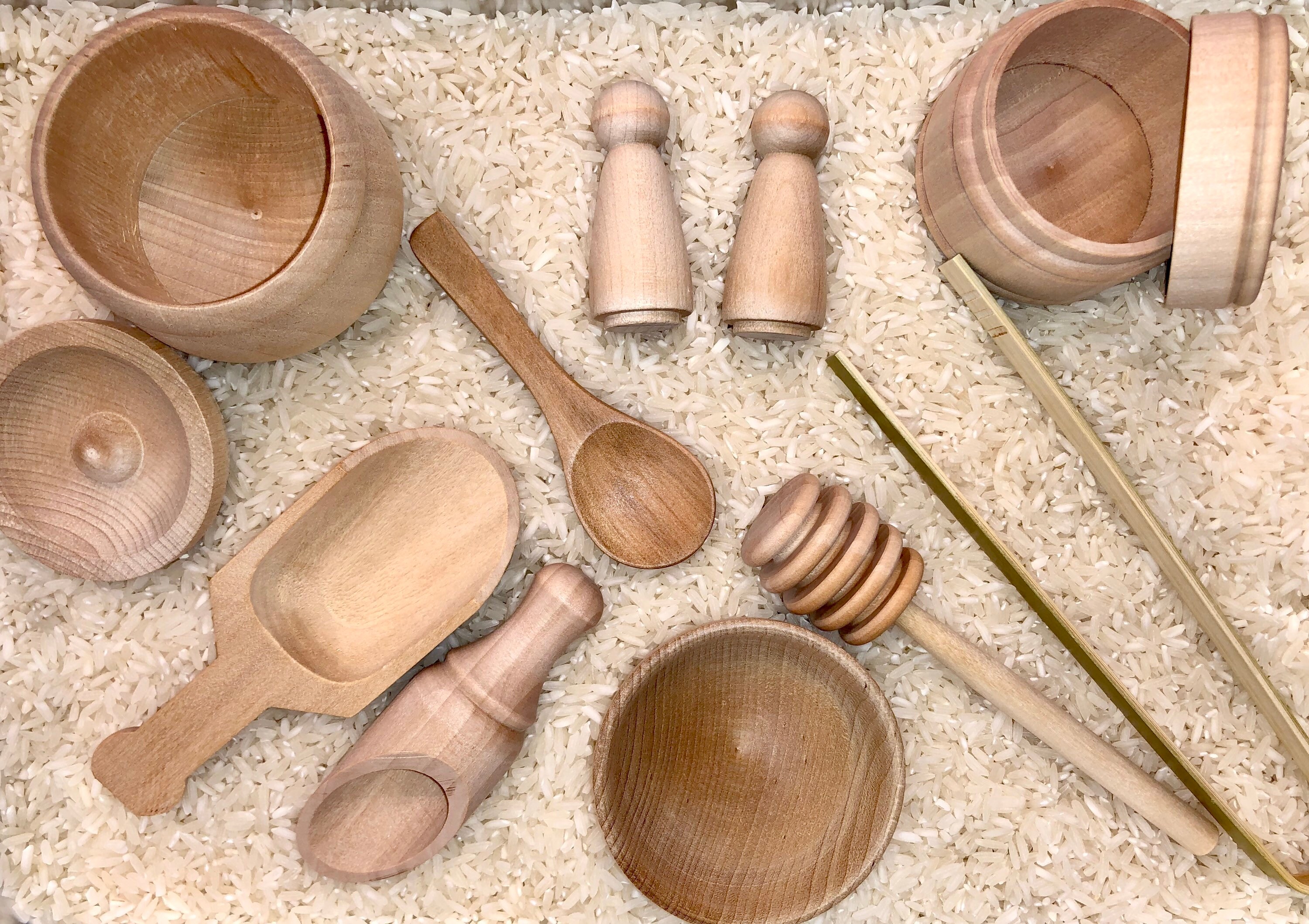 Worker Bee Sensory Bin Tools