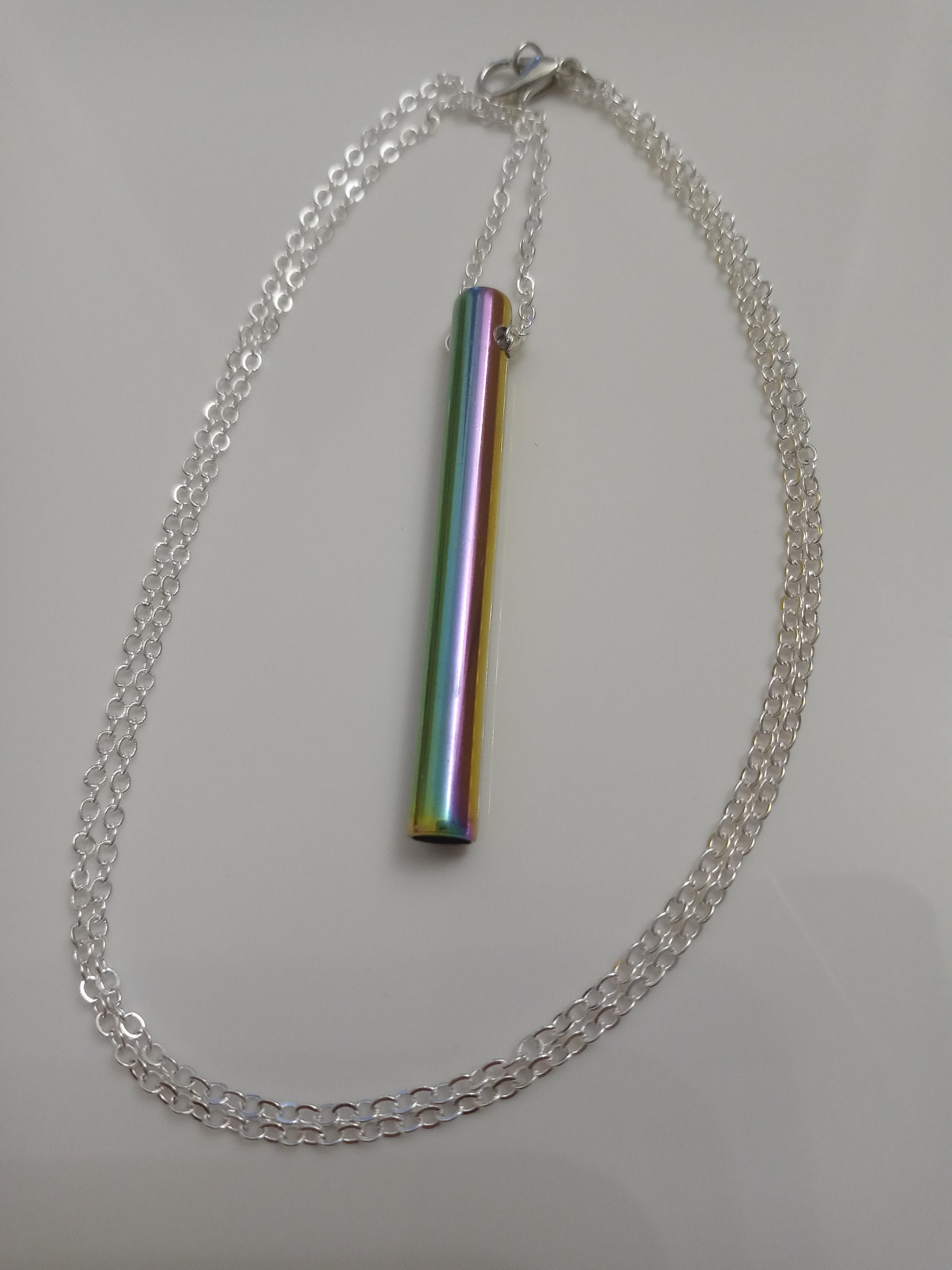 Breathing Necklace Breathing Tool Stainless Steel Necklace Etsy