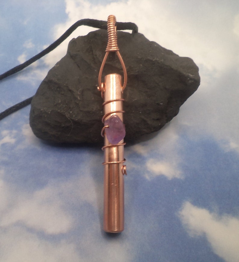 Breathing Necklace Breathing Tool Stress Straw Anxiety Etsy UK