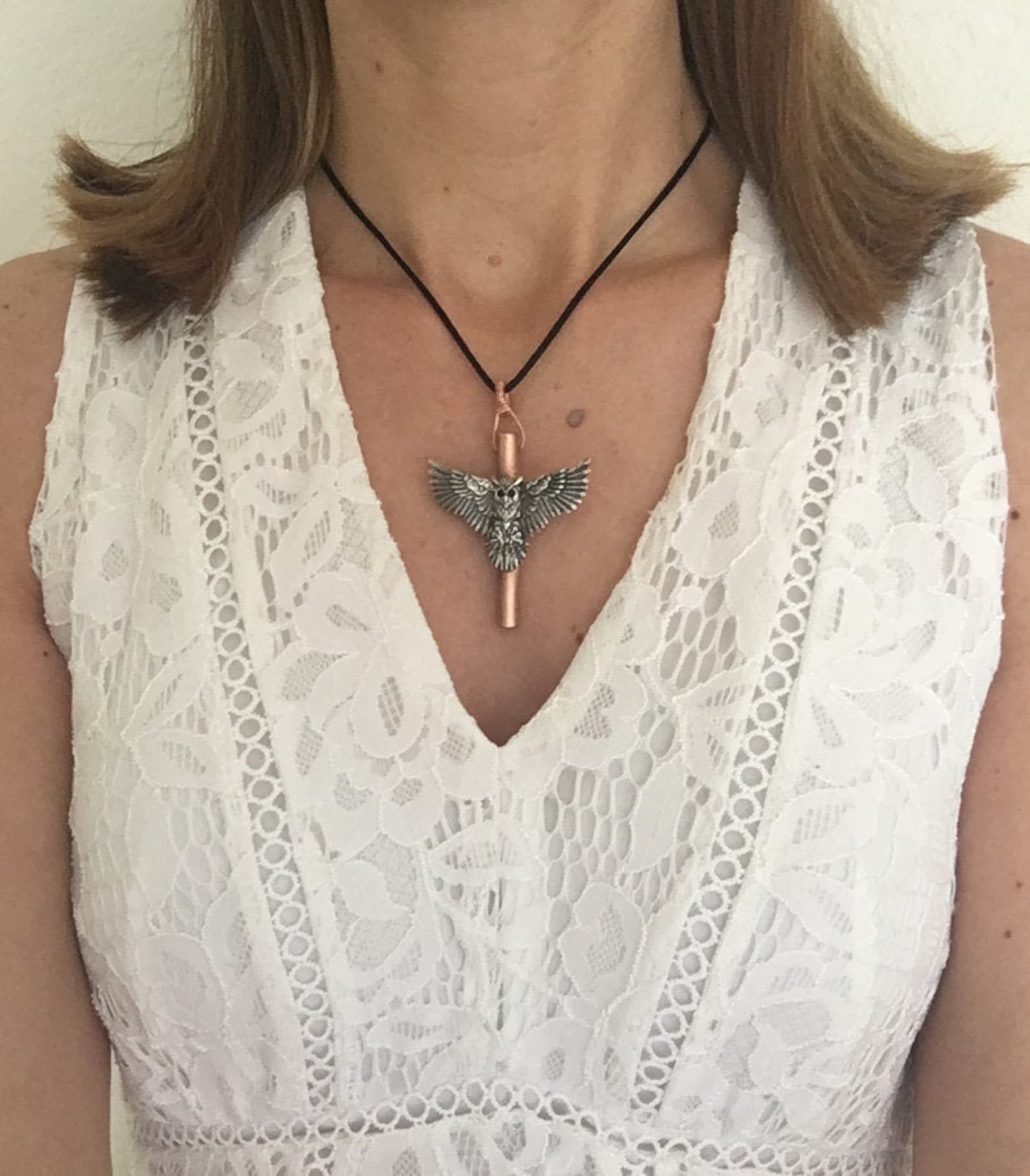 Anxiety Necklace Breathing Necklace Anxiety Stress Relief Etsy