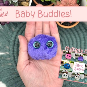 Baby Worry Buddy, Sensory Comfort Toy, Autism toy, Fuzzy sensory plush, calming sensory animal, anxiety soothing, support fidget