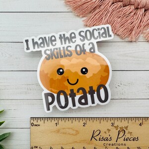 AntiSocial Sticker, Funny Sticker for Laptop, Water Bottle Stickers, Best Friend Gift for Introvert, Neurodivergent Gift, For Coworkers image 2