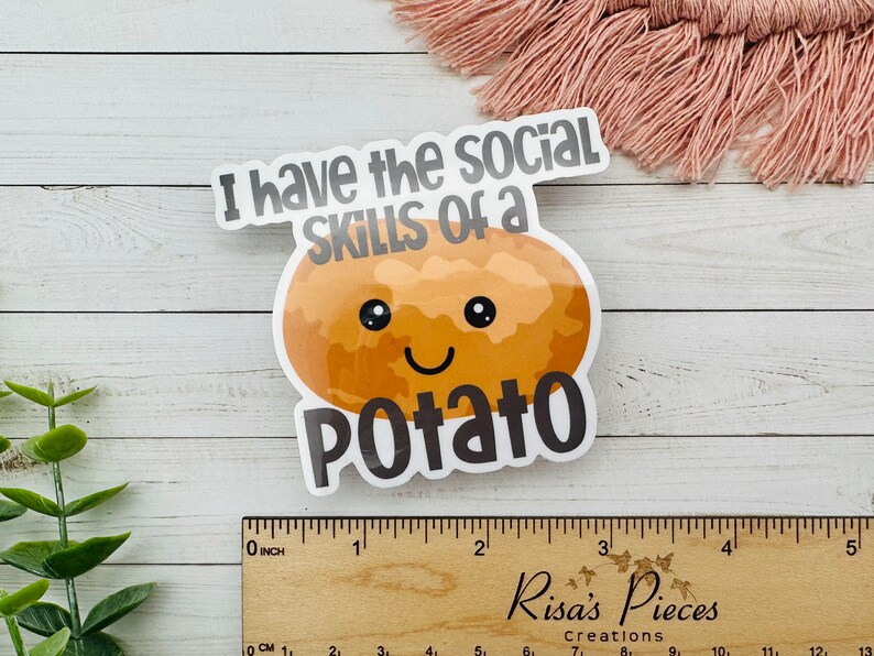 AntiSocial Sticker, Funny Sticker for Laptop, Water Bottle Stickers, Best Friend Gift for Introvert, Neurodivergent Gift, For Coworkers image 2