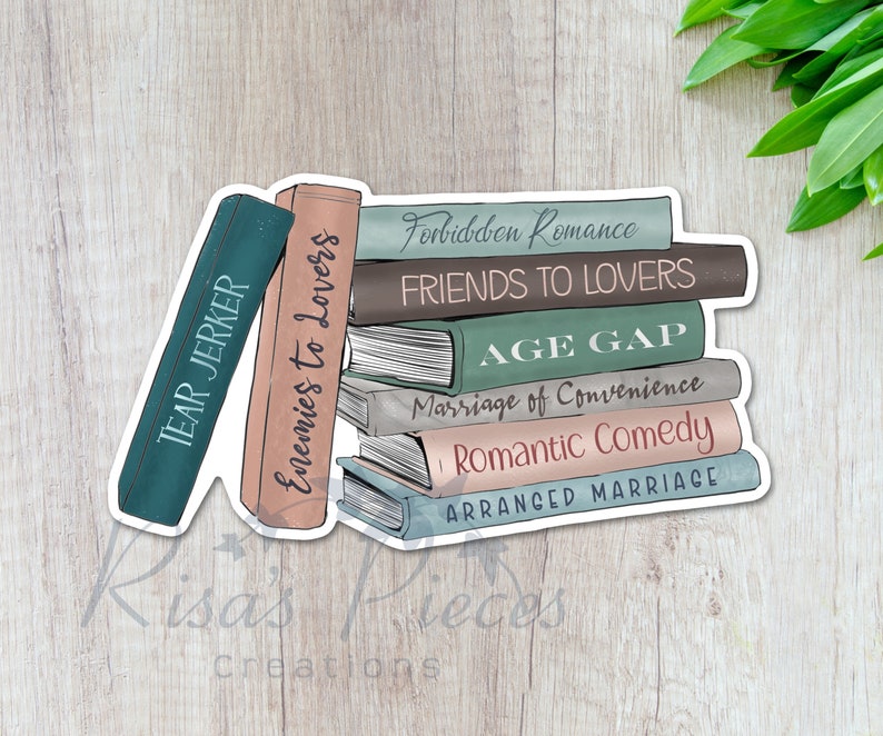 Fanfic Stickers Romance Book Stickers for Laptop, Fanfic Tropes Fanfiction Stickers for ...