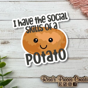AntiSocial Sticker, Funny Sticker for Laptop, Water Bottle Stickers, Best Friend Gift for Introvert, Neurodivergent Gift, For Coworkers