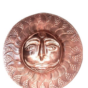Copper Metal Surye Yantra for Vastu Dosh Nivaran 6.2 Inches  FREE Shipping across the GLOBE