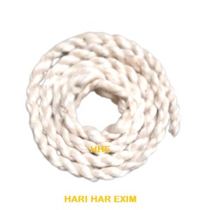 Pure Cotton Phool Batti | Cotton Wicks Long (Pack of 12 pcs) 22 inches Long Approx. for Navratri Holi Diwali FREE Shipping across the GLOBE