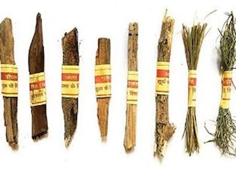 Diwali Pooja Navgrah Samidha Nine Planets Wood for Pooja and Havan FREE Shipping across the GLOBE