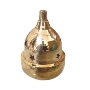 Messing-metalen olielamp appelvorm GRATIS expresverzending over de hele wereld