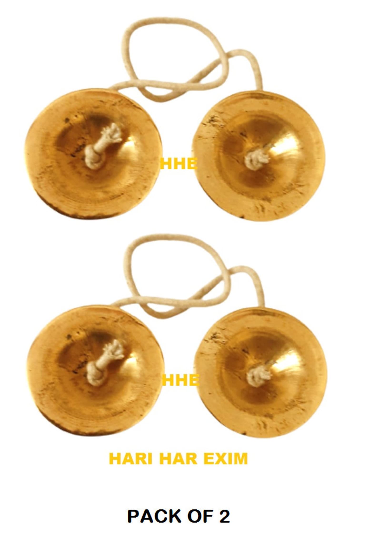 Brass Manjeera - Indian Finger Cymbals For Kirtan Nigeria | Ubuy