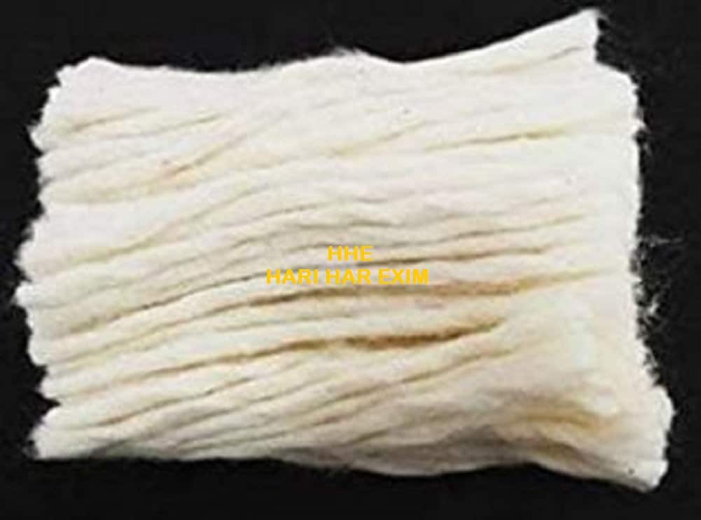 3 X 8 Flat Cotton Wick 1/4 or 5/8 or 1/2 or 3/4 or 7/8 or 1 Inch