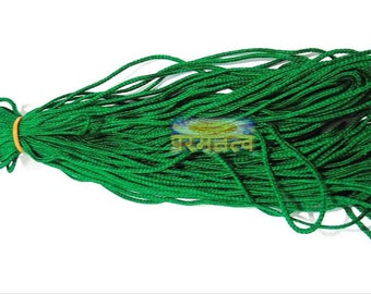 Hilo de seda verde, Hara Dora Hara Dhaga para protección contra el mal de ojo y para usar alrededor del cuello y el brazo. Envío GRATIS a todo el MUNDO.