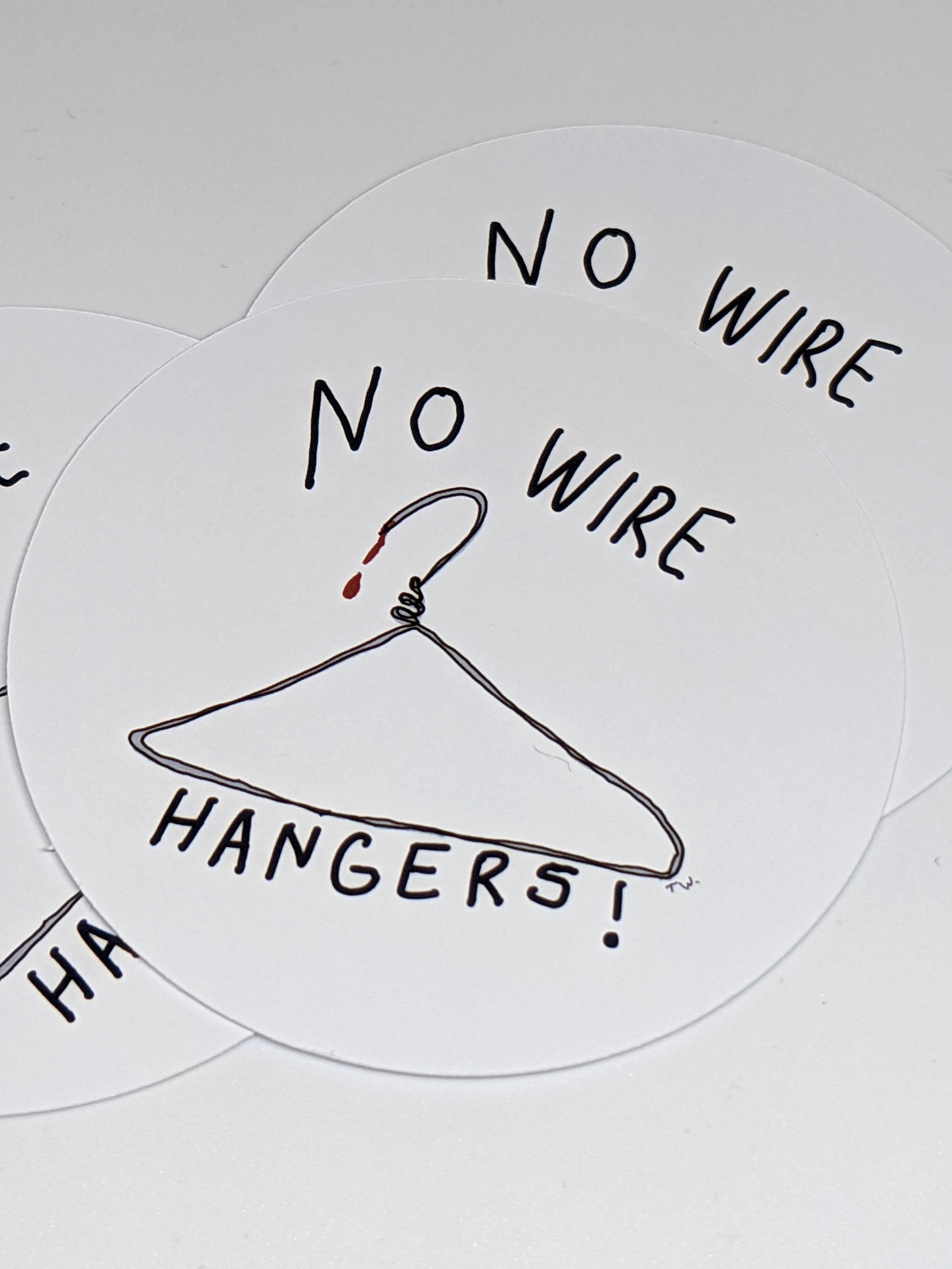 No Wire Hangers Abortion Rights Sticker Abortion Rights Etsy