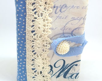 Fancy Felt Needle Book con detalle de encaje, bolsa de encaje para botones, agujas de coser, tijeras de costura, etc.