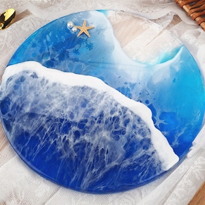 Large Round Tray Mold, Big Resin Tray Mold, Serving Tray Silicone Mold, Tea Tray Mold, DIY Home Decor, Epoxy Resin Molds