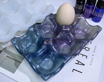 Egg Holder Silicone Mold, Concrete Egg Tray Mold Egg Storage Cement Terrazzo Jesmonite Mold, Epoxy Resin Mold