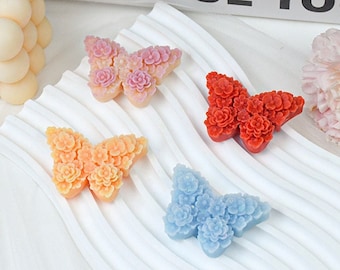 Butterfly Silicone Mold Small Butterfly Resin Mold Candle Mold Concrete Mold Plaster Mold Cake Mold
