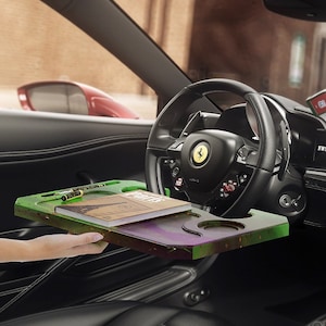 Steering Wheel Tray Silicone Mold for Resin, Car Laptop Tray Mold