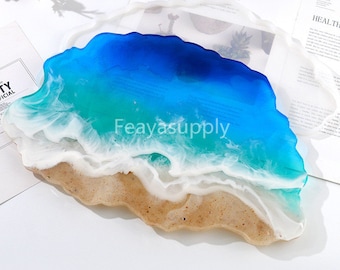 Large Irregular Tray Mold for Resin, Makeup Tray Silicone Mold, Jewelry Tray Mold, Resin Art Casting Mold, DIY Home Decoration