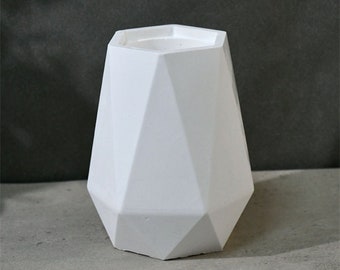 Concrete Vase Mold Bud Vase Mold Silicone Vase Mold for Resin Plaster Cement, DIY Minimalist Home Decor