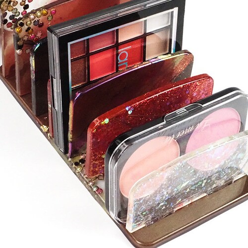 Makeup Organizer Mold Cosmetics Storage Resin Mold Jewelry Etsy
