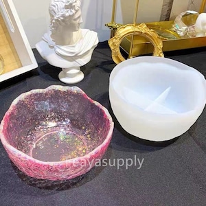 Bowl Silicone Mold for Resin, Key Bowl | Jewelry Holder | Trinket Tray Mold, Epoxy Resin Mold, Casting Mold, Resin Craft Molds