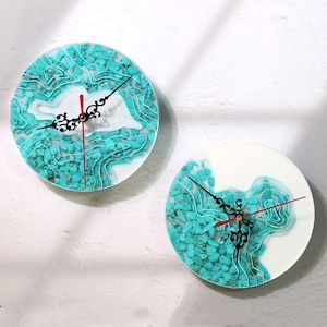 Clock Silicone Mold for Resin, DIY Home Beach Wall Decor