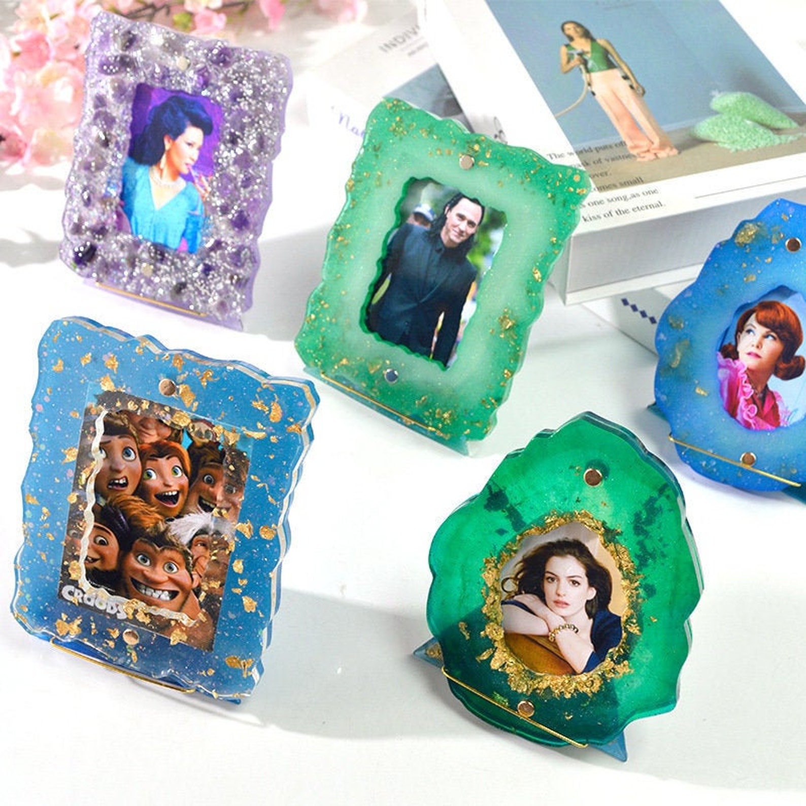 Silicone Picture Frame Mold Photo Frame Resin Mold Square Etsy