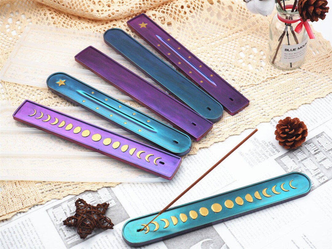 Incense Holder Mold, Incense Burner Resin Mold, Incense Stick Holder