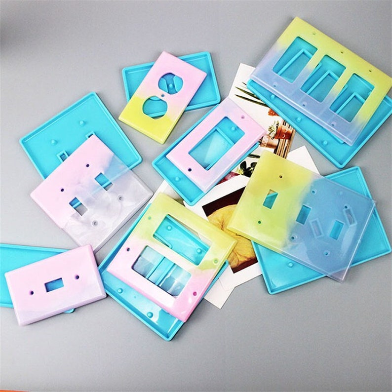 Light Switch Silicone Mold Outlet Cover Mold Switch Plate Etsy