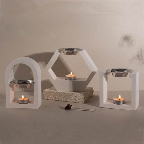 Concrete Wax Warmer Mold Etsy