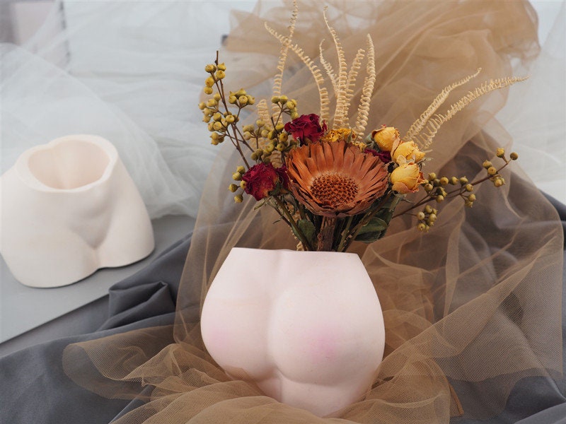 Stampo in resina vaso fioriere culo, stampi in silicone vaso per grandi  dimensioni, stampo vaso corpo femminile, stampo vaso di fiori, stampo del  corpo busto, creatività vaso scrivania decoro -  Italia