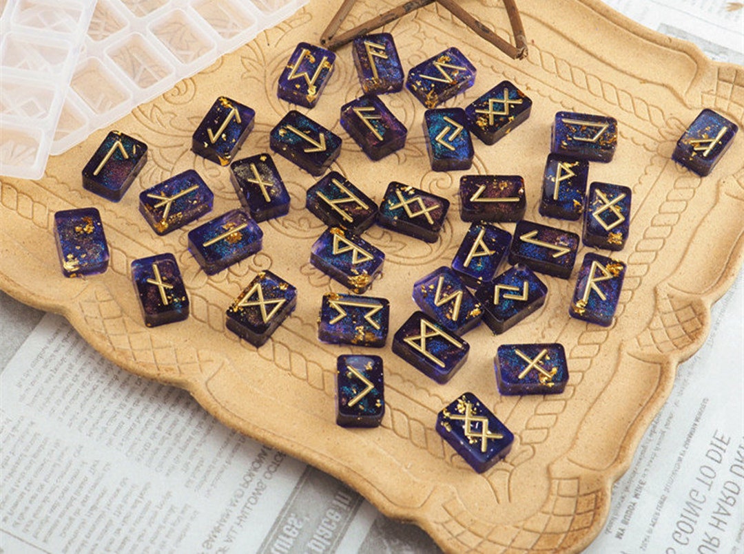 Silicone Rune Moldrune Set Resin Moldnorse Runes Moldrune Stones