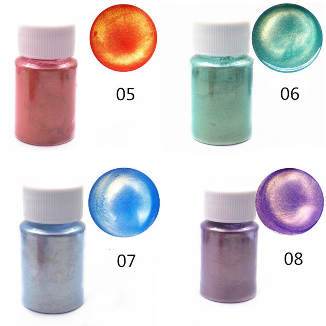 10g Mica Pigment Powder for Resin Resin Pigment for Resin Etsy