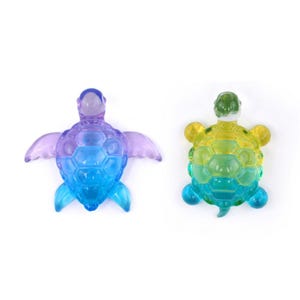 Moule en silicone tortue de mer, Mini moule 3D en résine de tortue, moule pour bougie animal, moule en gypse, moule porte-clés