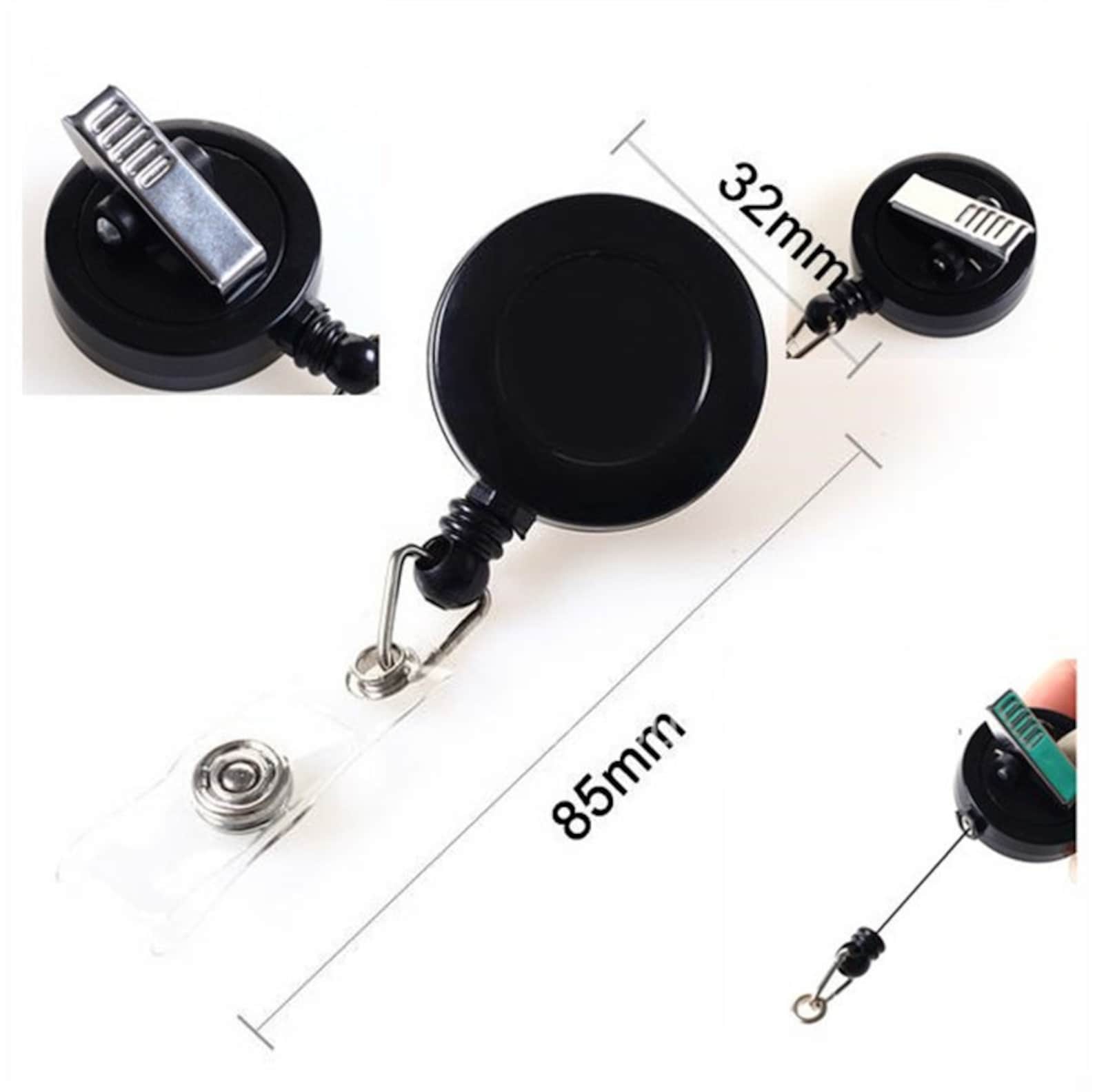 Medical Badge Reel Mold Blank Badge Buddy Mold Black Plain Etsy