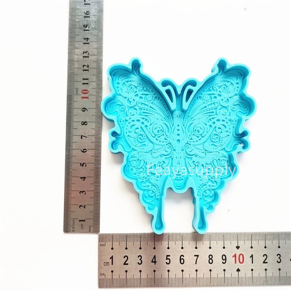 Large Butterfly Silicone Mold Coaster Mold Epoxy Resin Mold Etsy
