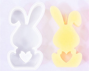 Silikonform Hase & Tier | Lebensmittelechte Gießform Für Kerzen, Harz, Seife & Schokolade