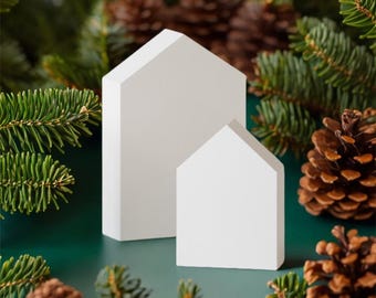 Stampo in silicone per casa, stampo per faro in 3 dimensioni, stampo in resina per ornamenti natalizi, stampo per cemento, stampo in gesso, stampo per colata